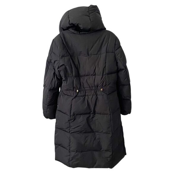 NWT Cole Haan Signature Asymmetrical Collar Convertible Coat 40in size XL - Picture 5 of 13